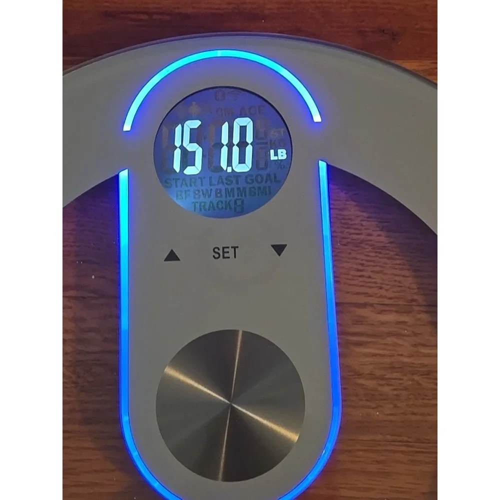 Weight Watchers Digital Glass Scale Weight Tracker‎ b Conair WW206X 400lb Max